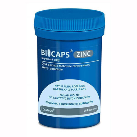 ForMeds Bicaps Zinc, 60 cápsulas