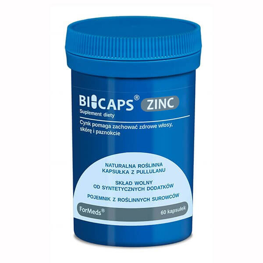 ForMeds Bicaps Zinc, 60 cápsulas