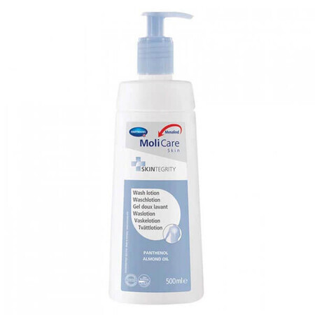 MoliCare Skin, jabón líquido, pantenol y aceite de almendras, 500 ml