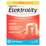 Electrolitos, sabor fresa, 7 sobres