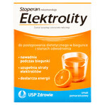 Electrolitos, sabor naranja, 7 sobres