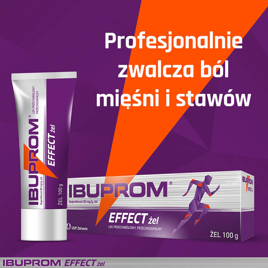 Effet Ibuprom 50 mg/g, gel, 60 g