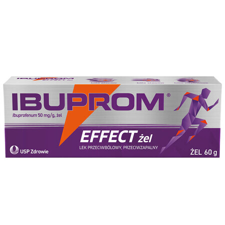 Effet Ibuprom 50 mg/g, gel, 60 g