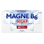 Magne B6 Forte 100 mg + 10 mg, 60 comprimidos recubiertos