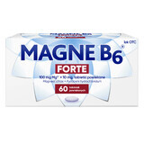 Magne B6 Forte 100 mg + 10 mg, 60 comprimidos recubiertos