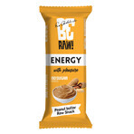 ¡BeRAW! Energy Raw Snack, barrita energética, crema de avellanas, 40 g