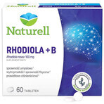 Naturell Rhodiola + B, 60 comprimés