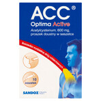 ACC Optima Active 600 mg, oral powder, 10 sachets