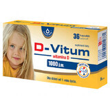 D-Vitum 1000 UI, vitamina D para niños a partir de 1 año, 36 cápsulas twist-off