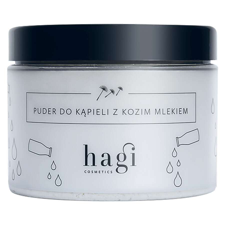 Hagi Cosmetics, polvo de baño con leche de cabra, 400 g