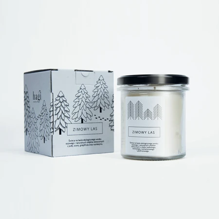 Hagi Winter Forest, lumânare de soia, 230 g