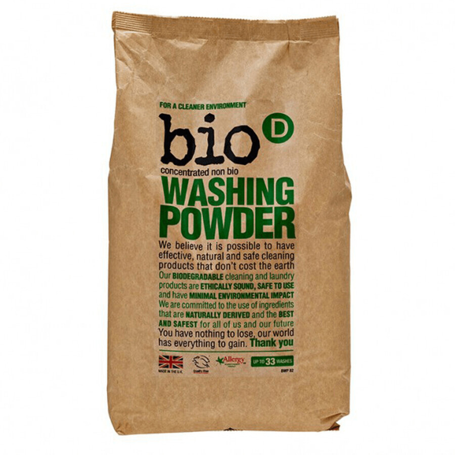 Bio-D, Universal-Waschmittel, nicht-biologisch, 2 kg