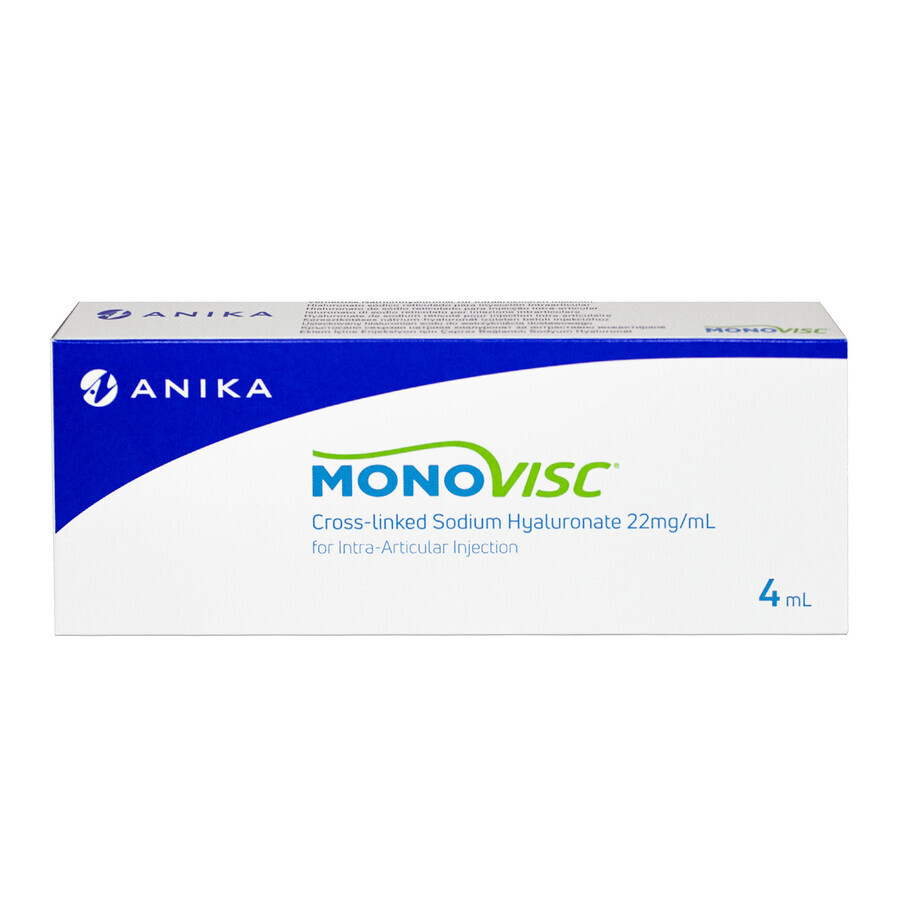 Monovisc 88 mg/ 4ml, 4 ml x 1 seringue ampoule