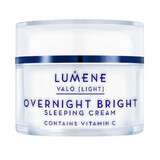 Lumene Valo, Crema de noche iluminadora con Vitamina C, 50 ml