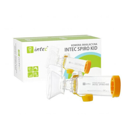 Cámara de inhalación Intec Spiro Kid con mascarilla para bebés y niños