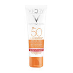 Vichy Capital Soleil, crema facial antiedad 3en1, SPF 50+, 50 ml