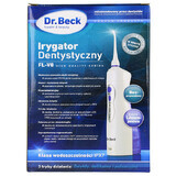 Dr. Beck FL-V8, irrigador dental, Skyblue + 2 puntas