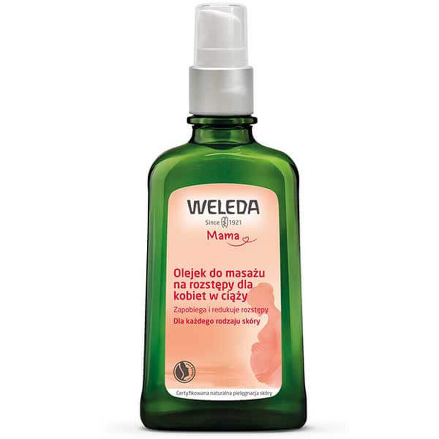 Weleda Mama, aceite de masaje para estrías para embarazadas, 100 ml