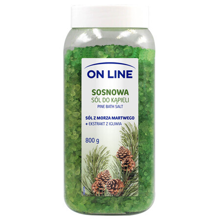 On Line, sal de baño, Sosnowa, 800 g