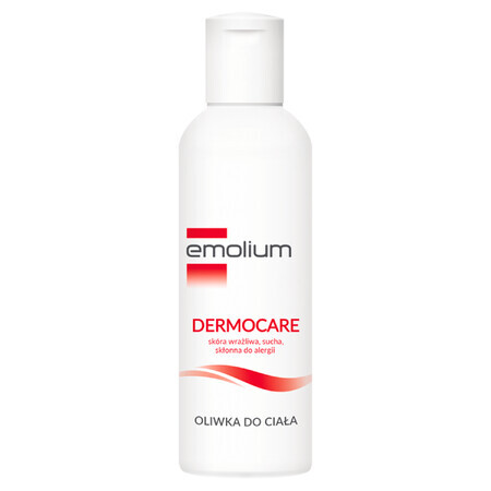 Emolium Dermocare, aceite corporal para bebés y niños desde el primer día, 175 ml