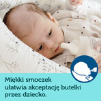 Canpol Babies EasyStart, anti-colici, sticlă cu gura largă, jucării, roz, 3-6 luni, 240 ml