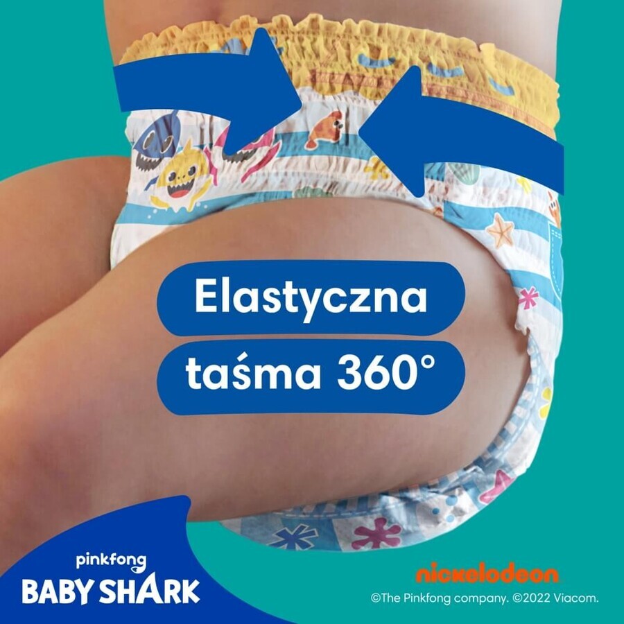 Pampers Splashers, pañales para nadar, talla 4-5, 9-15 kg, 11 piezas