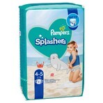 Pampers Splashers, pañales para nadar, talla 4-5, 9-15 kg, 11 piezas