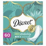 Discreet, Deo, Toallas sanitarias Waterlily, 60 piezas