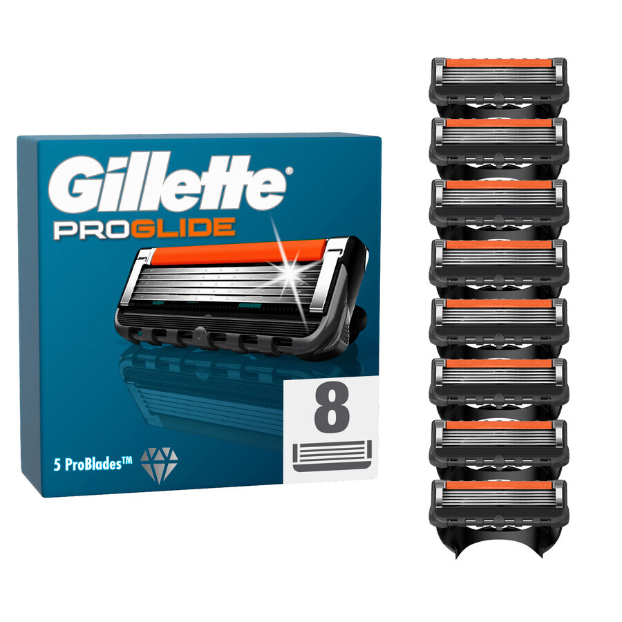 Gillette Fusion Proglide Manual, Ersatzpatronen, 8 Stück