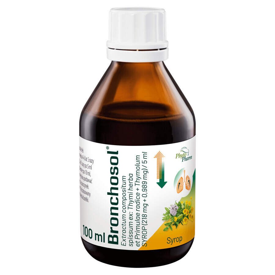 Bronchosol, jarabe, 100 ml