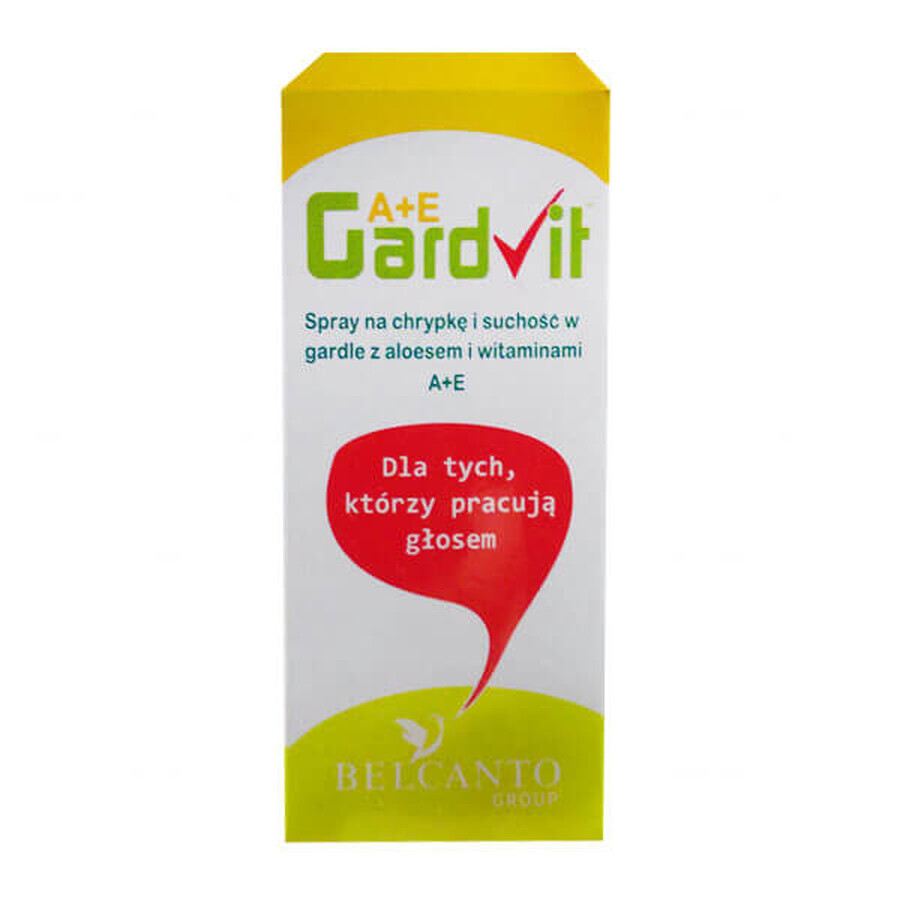 GardVit A+E, spray para ronquera y garganta seca, 30 ml