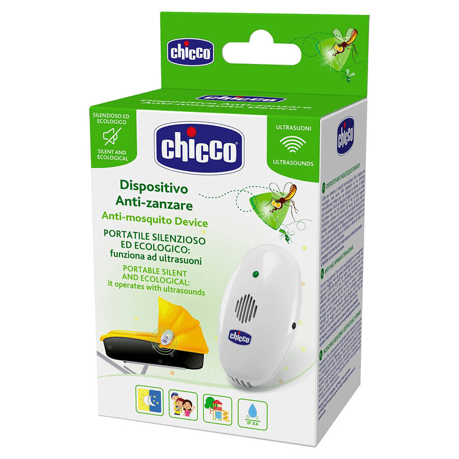 Chicco, repelente de mosquitos ultrasónico, portátil