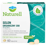 Naturell Organisch Selenium 200, 60 tabletten