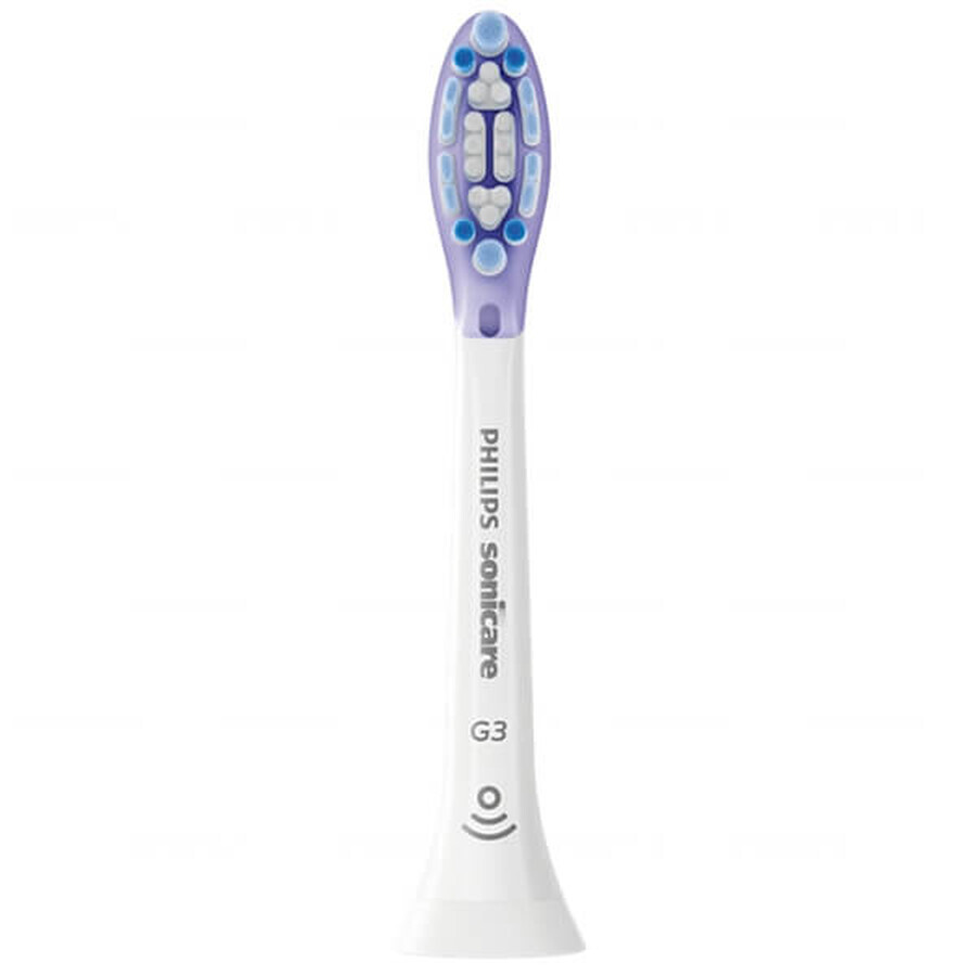 Philips, cabezales de repuesto para el cepillo de dientes sónico Sonicare G3 Premium Gum Care, HX9052/17, 2 piezas