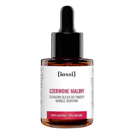 Iossi Red raspberry, delicate facial oil, 30 ml