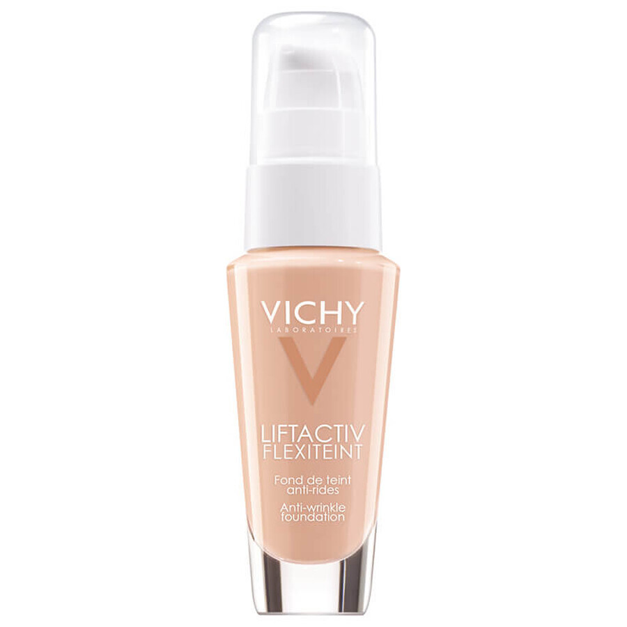 Vichy Liftactiv Flexiteint, base de maquillaje suavizante de arrugas, 35 Arena, 30 ml