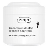 Ziaja Pro, crema-mascarilla para pies, profundamente nutritiva, 200 ml