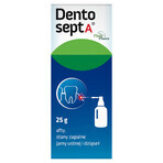 Dentosept A, mouthwash, with applicator, 25 g