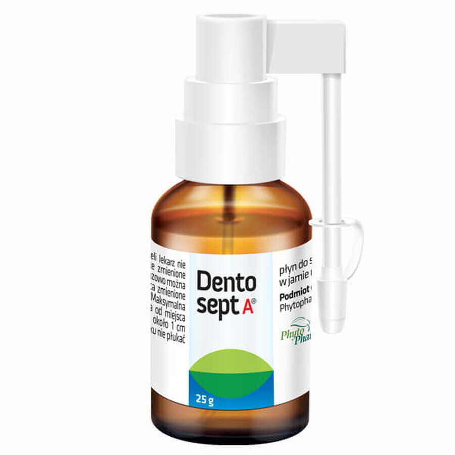 Dentosept A, mouthwash, with applicator, 25 g