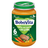 BoboVita Sopa de verduras con ternera, después de 6 meses, 190 g