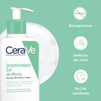 CeraVe, gel limpiador con ceramidas, piel normal y grasa, 236 ml