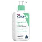 CeraVe, gel limpiador con ceramidas, piel normal y grasa, 236 ml