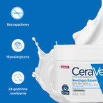 CeraVe, bálsamo hidratante para rostro y cuerpo con ceramidas, pieles secas y muy secas, 177 ml