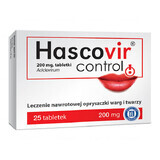 Hascovir Control 200 mg, 25 comprimidos