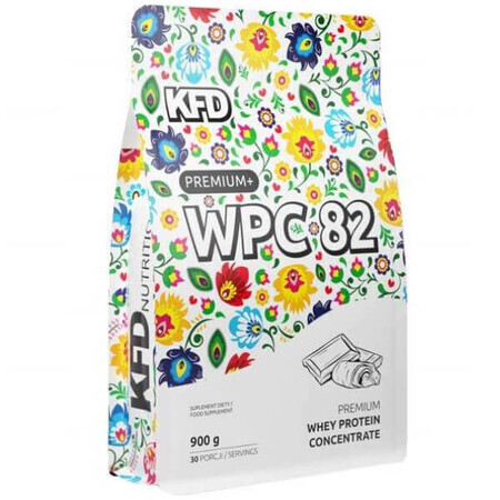 KFD Premium WPC 82, sabor chocolate blanco, 900 g