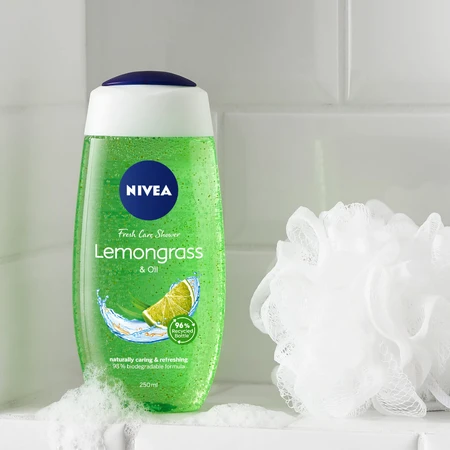 Nivea, Duschgel, Zitronengras &amp; Öl, 250 ml