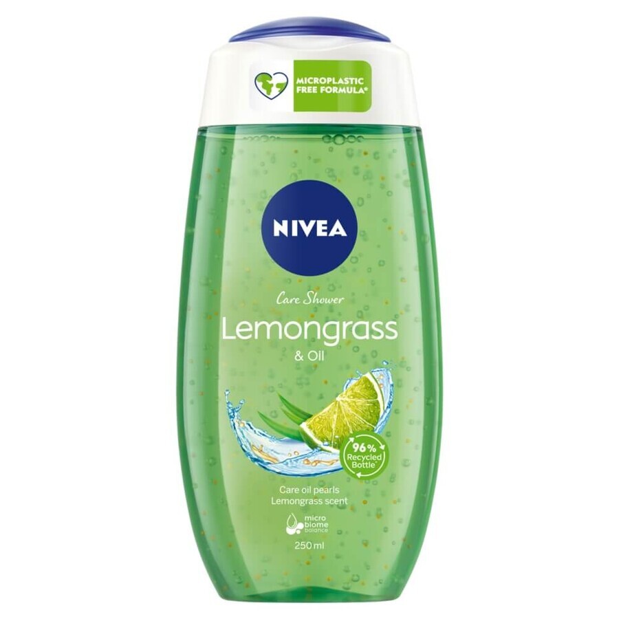 Nivea, Gel doccia, Lemongrass &amp; Oil, 250 ml