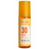 Derma Sun, olio solare protettivo, SPF 30, 150 ml