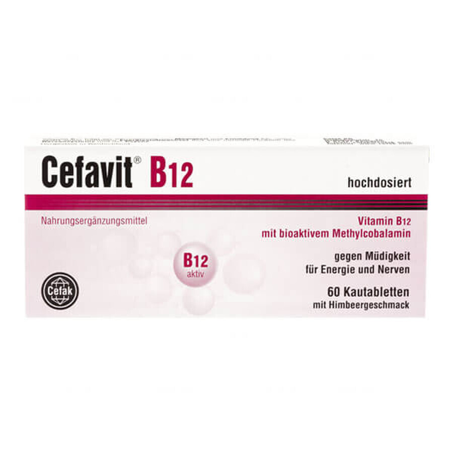 Cefavit B12, 60 comprimidos