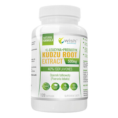 Wish Kudzu Root Extract, 120 capsules